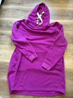Women’s UGG Hooded long Sweatshirt - Magenta